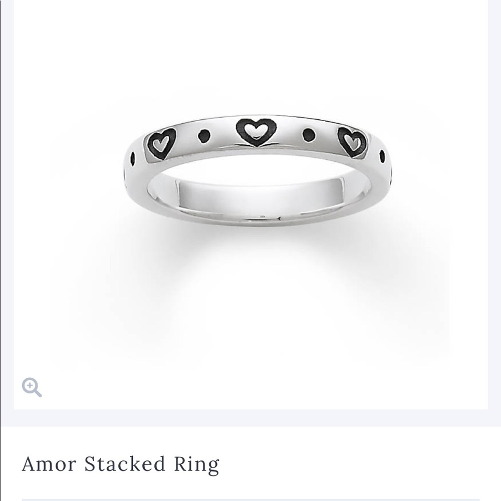 James Avery Amor Stacked Ring